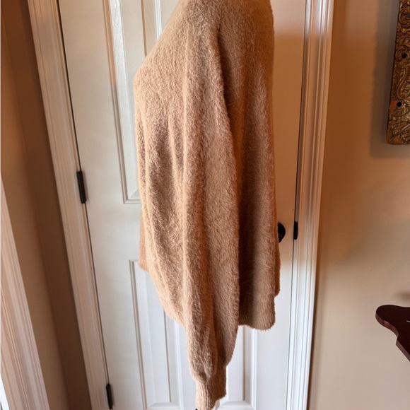 Aerie Soft Tan Oversized Crew Neck Sweater - Picture 6 of 11